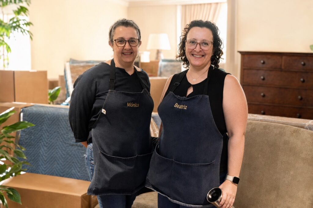 Mónica y Beatriz, hermanas y fundadoras de Iguana Dorada