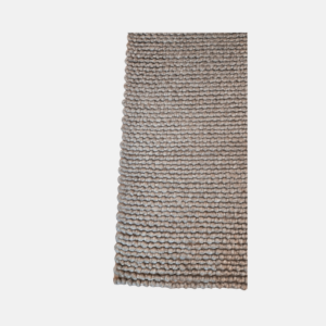 Alfombra Taupé Gris de Tejido Texturizado | 2.40 × 1.50 m